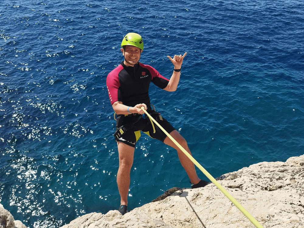 Abseiling south zone